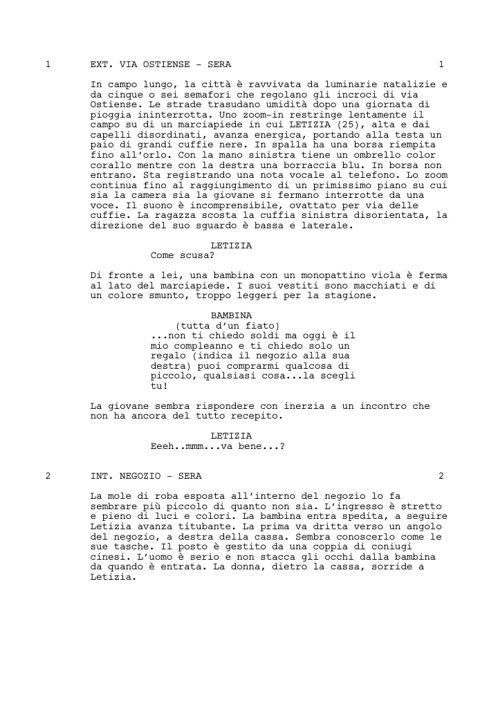 Una pagina da 14 Euro
