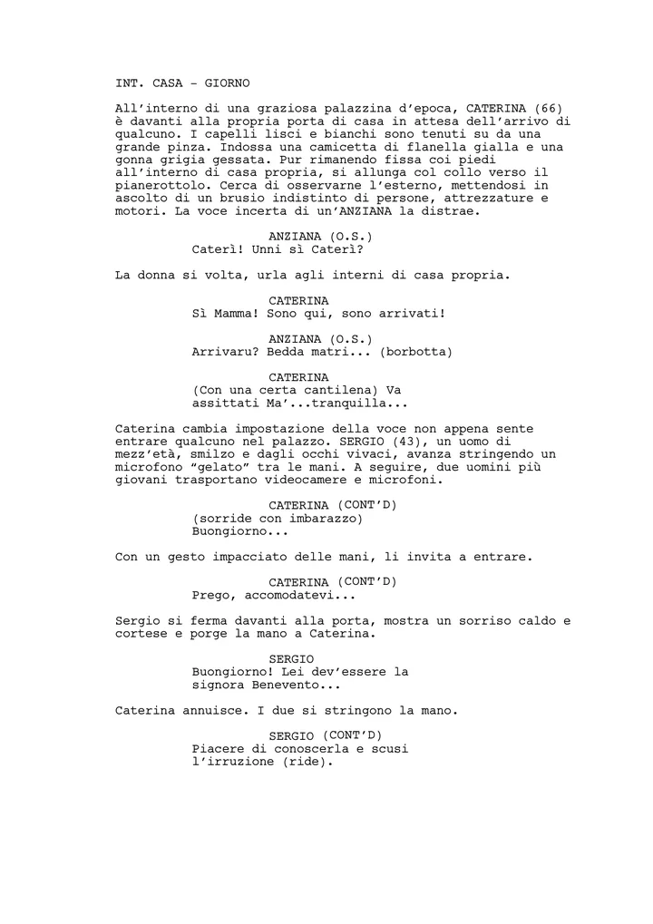 Una pagina da Aurelia