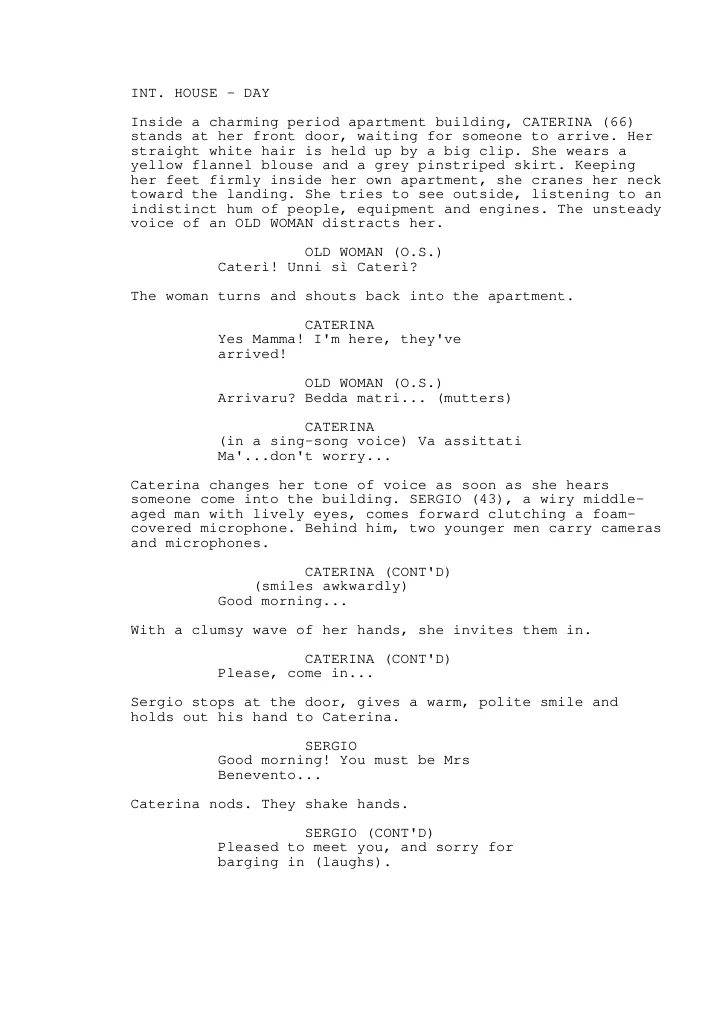 A page from Aurelia