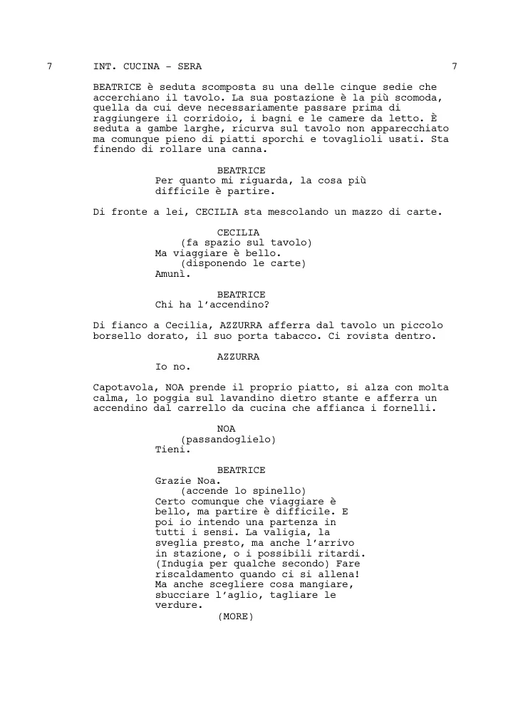 Una pagina da Questo e poco altro